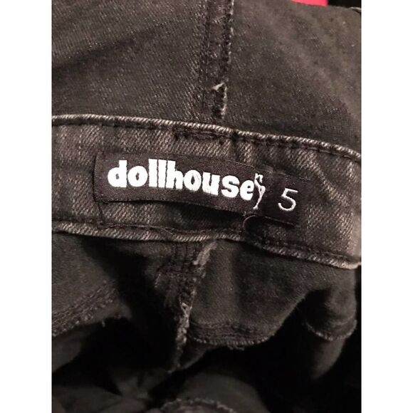 Black overalls dollhouse size 5 - Picture 8 of 8